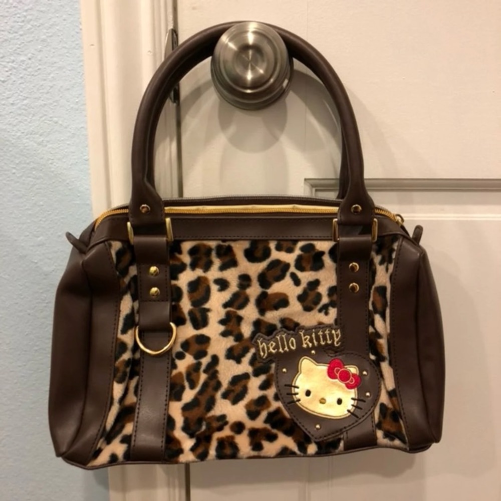Hello Kitty Cheetah Purse